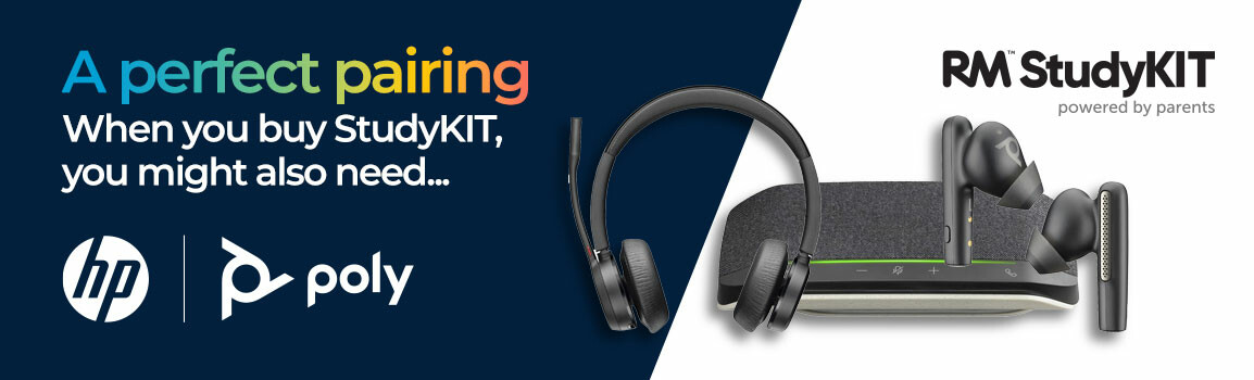 HP Poly: the perfect partner to RM StudyKIT